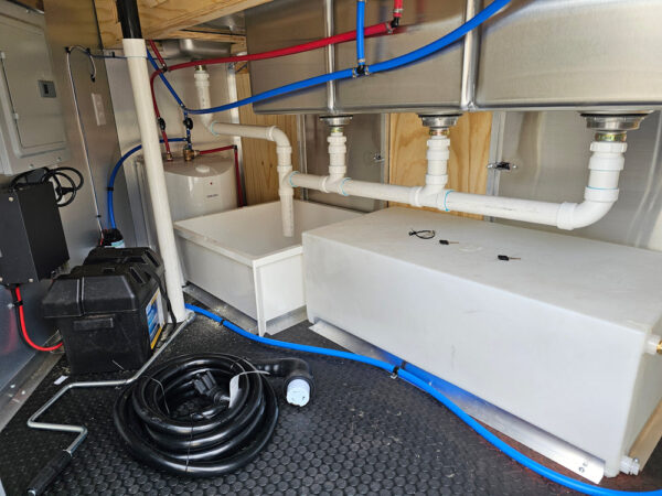 8.5' X 12' White Concession Trailer Drink and Beverage Catering - Image 7