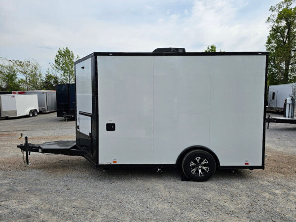 8.5' X 12' White Concession Trailer Drink and Beverage Catering - Image 9