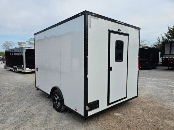 8.5' X 12' White Concession Trailer Drink and Beverage Catering - Image 11