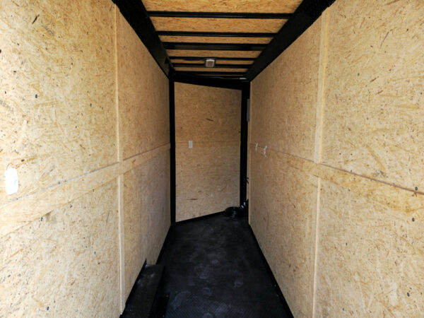 8.5' X 12' Black With Blackout Concession Trailer Food Event Outdoor Cooking - Image 16