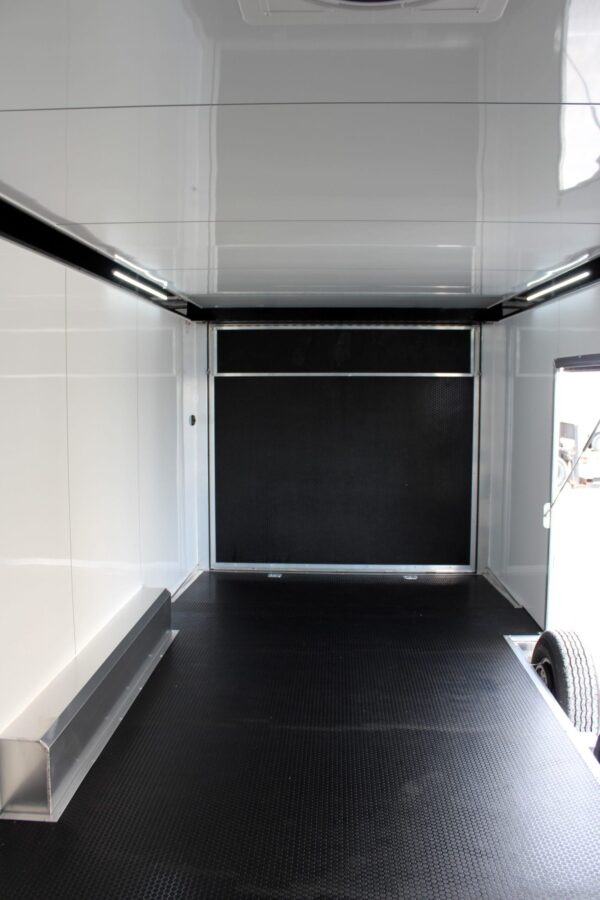 Enclosed ATC Car Trailer 2025 24′ Aluminum ROM 400  Large Escape Door Loaded with Options #4879 - Image 4
