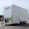 Enclosed ATC Car Trailer 2025 24′ Aluminum Stacker ROM 800 #4409 - Image 7