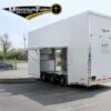 Enclosed ATC Car Trailer 2025 24′ Aluminum Stacker ROM 800 #4409