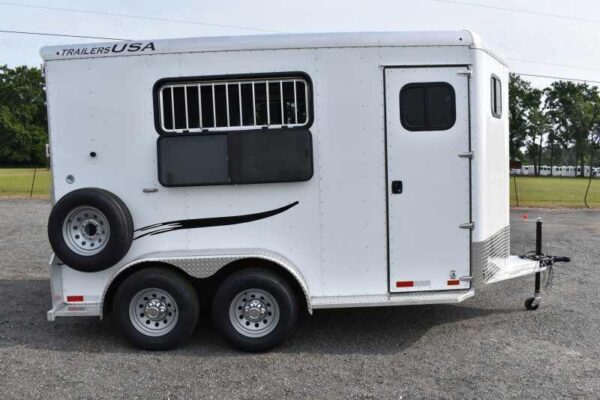 2019 Trailers USA 2HSLBPDLX 2 Horse Trailer - Image 14
