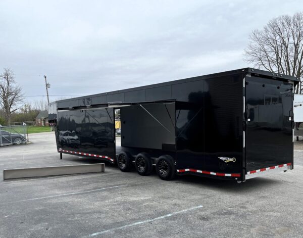 Enclosed ATC Car Trailer 2025 44′ Gooseneck ROM 500 #4551