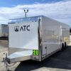 Enclosed ATC Car Trailer Loaded 2025 28′ Aluminum ROM 550 LifeTrac & Large Escape Door #4657 - Image 6