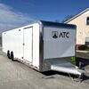 Enclosed ATC Car Trailer Loaded 2025 28′ Aluminum ROM 550 LifeTrac & Large Escape Door #4657 - Image 5