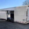 Enclosed ATC Car Trailer Loaded 2025 28′ Aluminum ROM 550 LifeTrac & Large Escape Door #4657