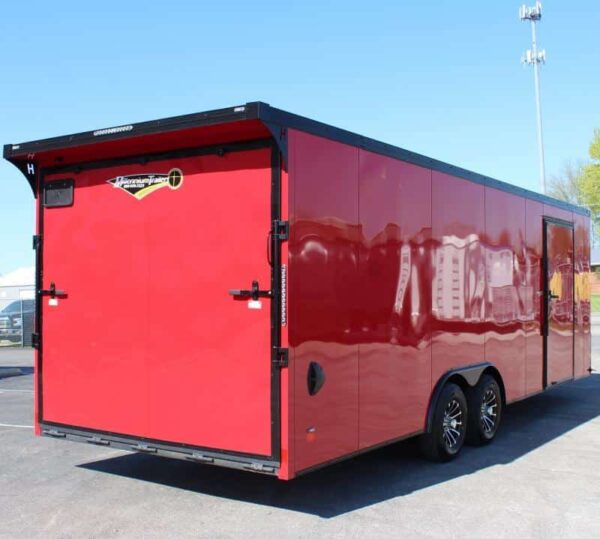 Enclosed Car Hauler 2024 24′ w/ Rear Wing & Black-Out Pkg. #5076 - Image 6