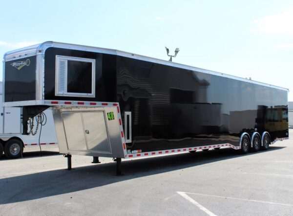Enclosed Gooseneck Trailer For Sale 2025 48′ Edge Car Hauler #1570 - Image 7