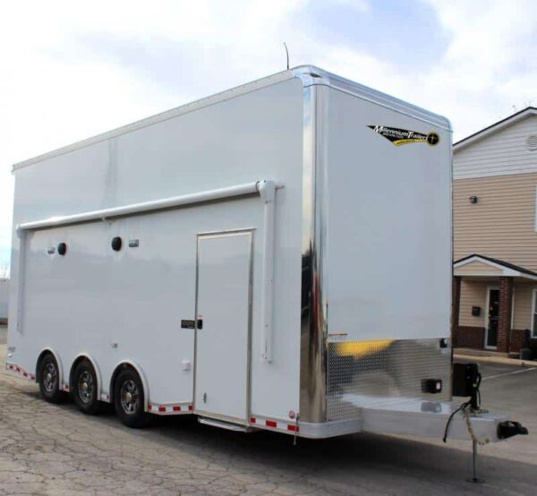 Aluminum Stacker Trailer 2024 24′ 13′ Lift Loaded Out! #5918 - Image 6
