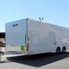 Enclosed Car Trailer Aluminum Frame 2024 24′ w/Large Escape Door & Removable Wheelbox #5961 - Image 6