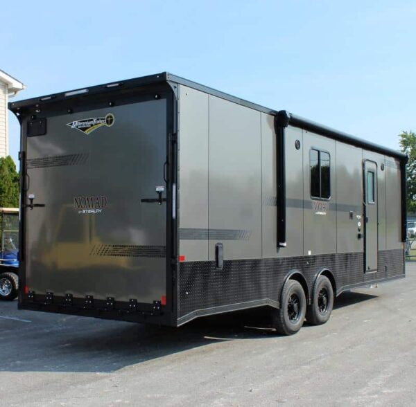 Enclosed Trailer Toy Hauler w/Living Quarters 2024 26′ Nomad Sleeps 6! #9219 - Image 9