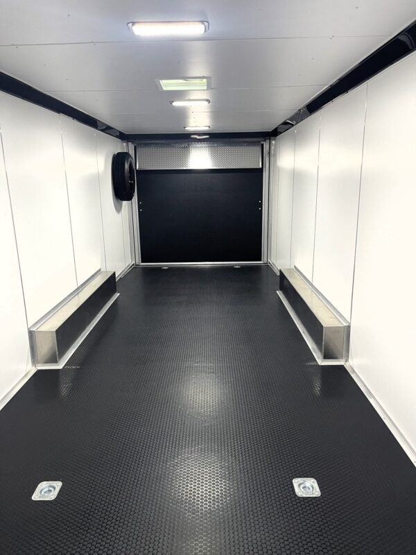 Enclosed Car Hauler 2025 26′ Aluminum Blaze Cabinets, Flooring, Alum Wheels, Spread Torsion Axles & More! #8637 - Image 4