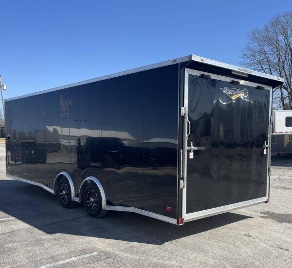 Enclosed Car Hauler 2025 24′ Aluminum Blaze w/Torsion Spread Axles, Alum Wheels, Finished Interior & More! #9338 - Image 7