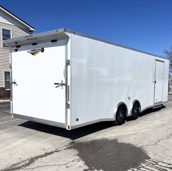Enclosed Car Hauler 2025 26′ Aluminum Blaze Cabinets, Flooring, Alum Wheels, Spread Torsion Axles & More! #8637 - Image 6