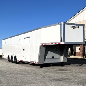 Enclosed Gooseneck Trailer 2025 40′ Icon Performance Car Hauler w/Upgraded C-Tech Toolbox #8688