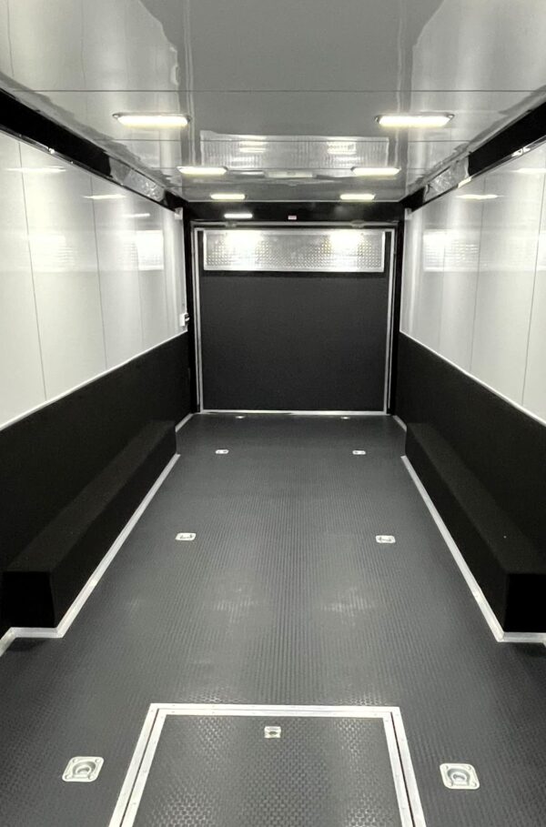 Enclosed Gooseneck Trailer 2025 40′ Icon Performance Car Hauler w/Upgraded C-Tech Toolbox #8688 - Image 4