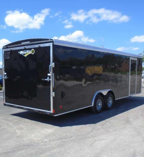 Enclosed Car Trailer 2024 24′ Ramp Door & D-Rings #8709 - Image 6