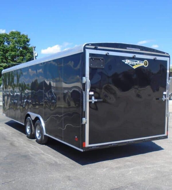 Enclosed Car Trailer 2024 24′ Ramp Door & D-Rings #8709 - Image 7
