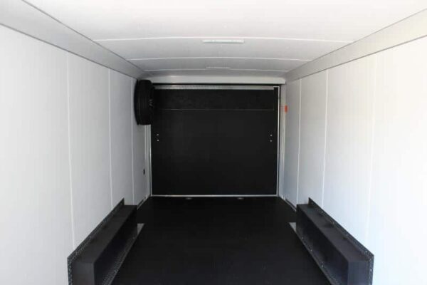 Enclosed Car Hauler 2024 24′ Heat Finished 7′ Interior/Rear Wing & More #8643 - Image 4