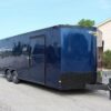 Enclosed Car Hauler 2024 24′ Heat Finished 7′ Interior/Rear Wing & More #8643 - Image 5