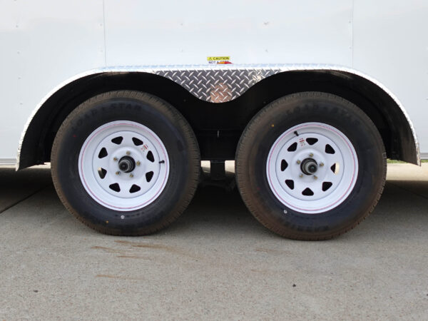 7x16 Enclosed Trailer with Electrical Package (2) 5200lb Axles - Image 10