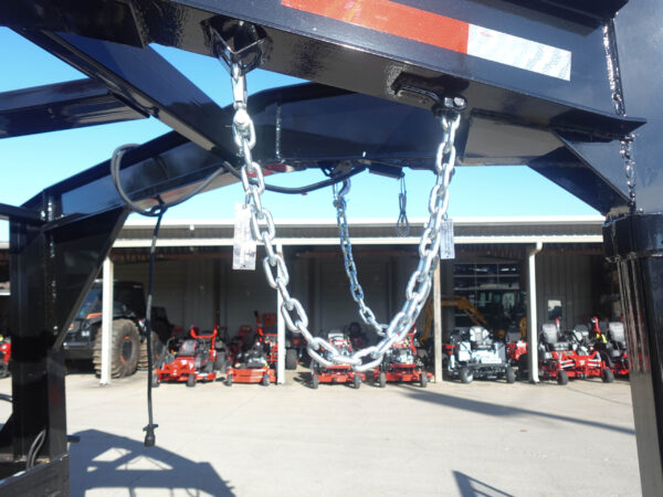 7x16 Gooseneck Telescopic I-Beam Dump Trailer 4ft Sides (2) 7K Axles - Image 7