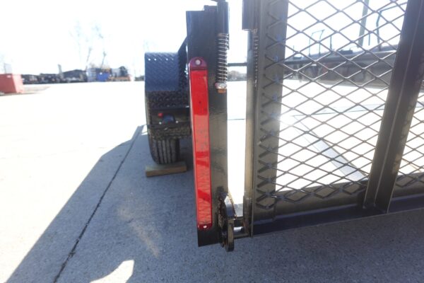 6'4" x 12 Double Axle Utility Trailer Powder Coated Dovetail (2) 3500lb Axles - Image 9