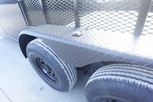 7x18 Black with Blackout Hybrid Enclosed Trailer (2) 7K Axles Storage 50 Amp Elec - Image 6