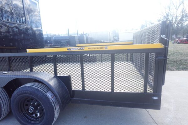 7x18 Black with Blackout Hybrid Enclosed Trailer (2) 7K Axles Storage 50 Amp Elec - Image 9