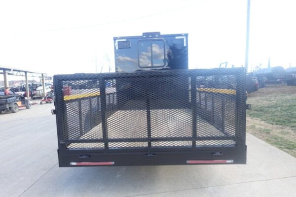 7x18 Black with Blackout Hybrid Enclosed Trailer (2) 7K Axles Storage 50 Amp Elec - Image 12