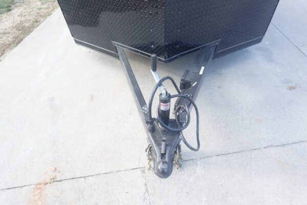 7x18 Black with Blackout Hybrid Enclosed Trailer (2) 7K Axles Storage 50 Amp Elec - Image 16