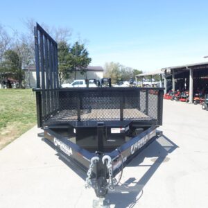 7x16 IBeam Hybrid Hydraulic Dump Trailer with 2ft Sides (2) 6K Axles