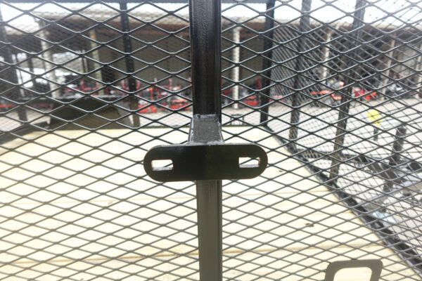 6.4x10 Utility Trailer with 4ft Mesh Sides (2) 3500lb Axle Dovetail - Image 8