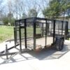 5x10 Straight Deck Debris Loader Utility Trailer (1) 3500lb Axle - Image 3