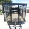 5x10 Straight Deck Debris Loader Utility Trailer (1) 3500lb Axle - Image 5