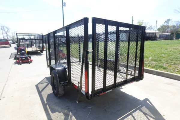 5x10 Straight Deck Debris Loader Utility Trailer (1) 3500lb Axle - Image 11