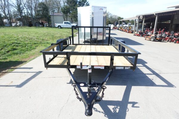 6' 4" x 10 Utility Trailer Dovetail Powder Coated 3,500lb Axle - Image 3