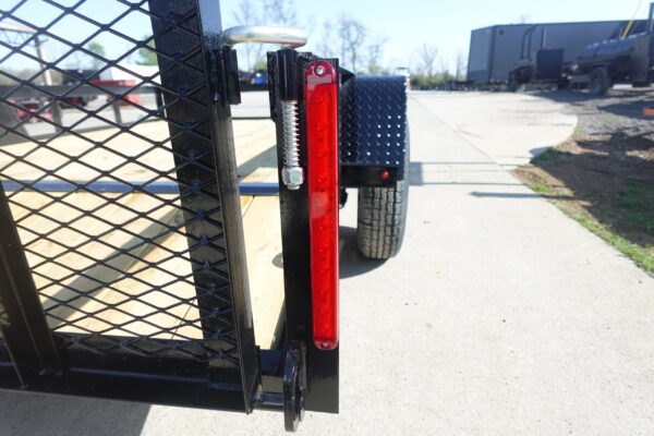 6' 4" x 10 Utility Trailer Dovetail Powder Coated 3,500lb Axle - Image 13