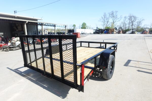 6' 4" x 10 Utility Trailer Dovetail Powder Coated 3,500lb Axle - Image 6