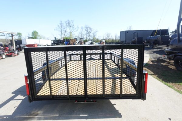 6' 4" x 10 Utility Trailer Dovetail Powder Coated 3,500lb Axle - Image 7