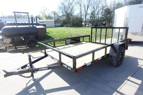 6' 4" x 10 Utility Trailer Dovetail Powder Coated 3,500lb Axle - Image 10