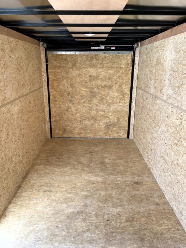 Enclosed Cargo Trailer 2025 7′ X 14′ Hero w/Aluminum Wheels & Ramp Door #8445 - Image 4