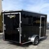Enclosed Cargo Trailer 2025 6′ X 12′ Hero w/Aluminum Wheels & Ramp Door #8373 - Image 6