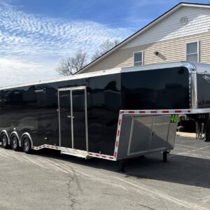 Gooseneck Enclosed Trailer 2024 40′ Haulmark Edge Car Hauler #7281