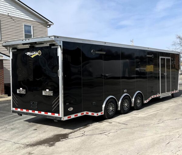 Gooseneck Enclosed Trailer 2024 40′ Haulmark Edge Car Hauler #7281 - Image 7