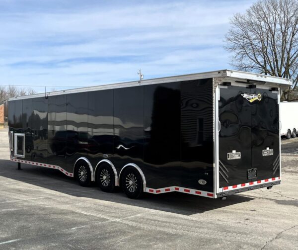Gooseneck Enclosed Trailer 2024 40′ Haulmark Edge Car Hauler #7281 - Image 8