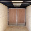 Enclosed Cargo Trailers For Sale 2025 7′ X 14′ Ladder Racks & PolyCor Exterior #8958 - Image 4