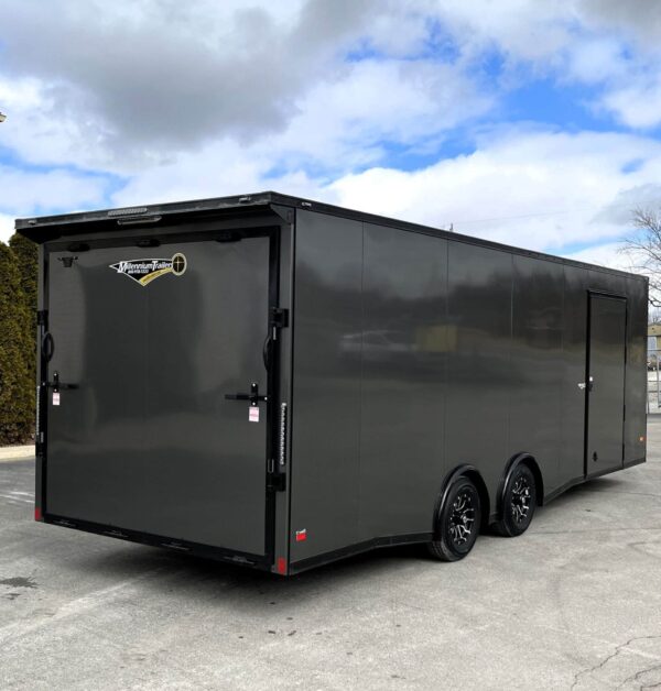 Enclosed Car Hauler 2025 24′ Blaze w/Finished Interior/Aluminum Wheels & Rear Wing #8635 - Image 6